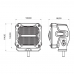 LED фара CYCLONE WL-G7 30W PREMIUM DRIVING